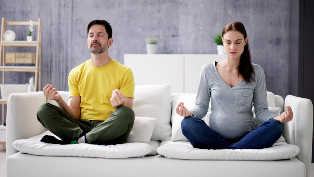 Couple on Meditation