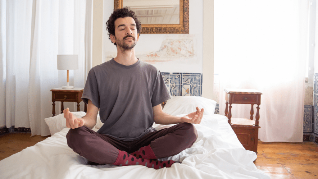 Meditation at Bed