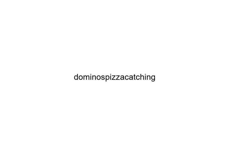 dominospizzacatching