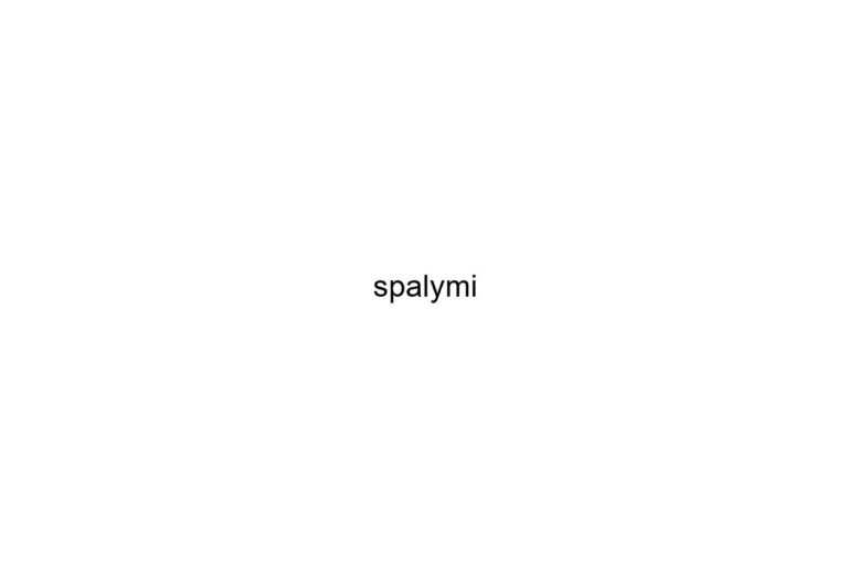 spalymi