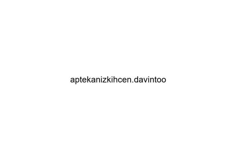 aptekanizkihcen davintoo