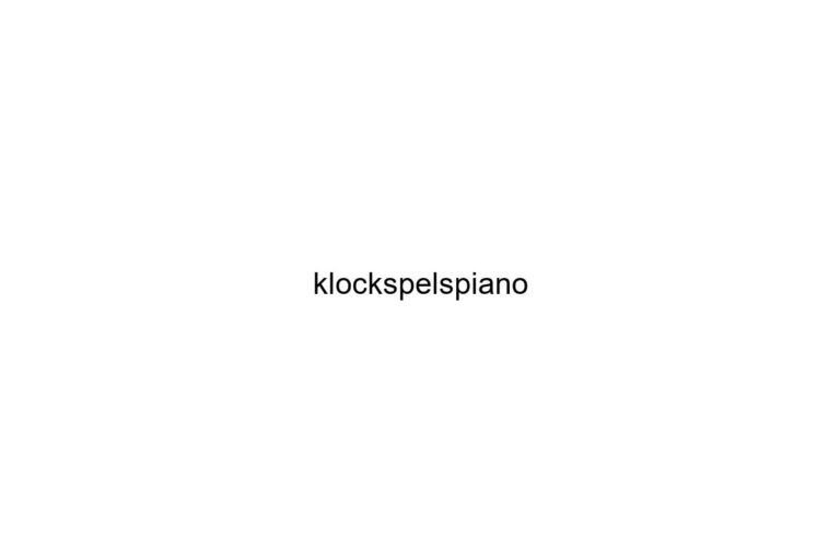 klockspelspiano