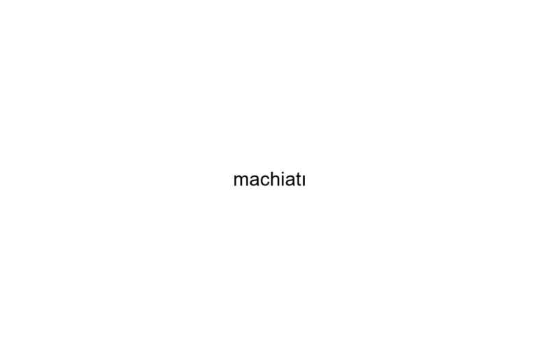 machiat