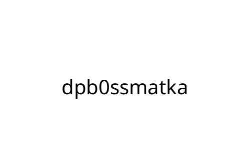 dpb0ssmatka