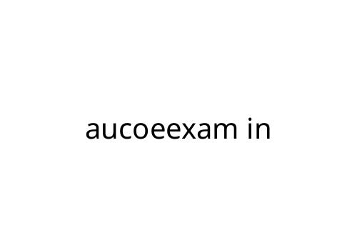 aucoeexam in