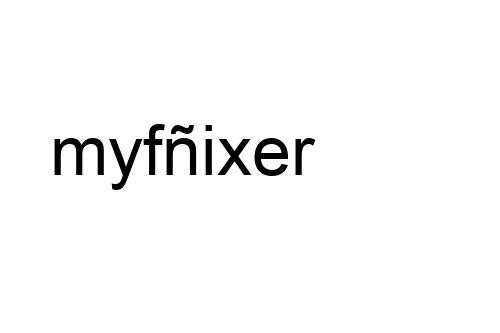 myfñixer