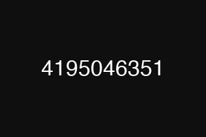 4195046351