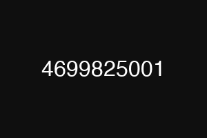 4699825001