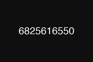 6825616550