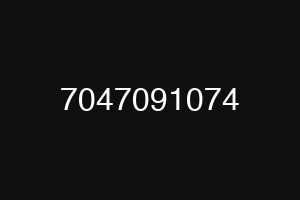 7047091074