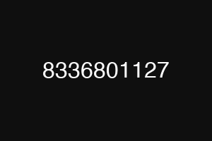 8336801127