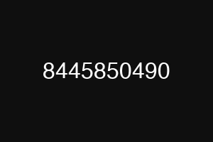 8445850490