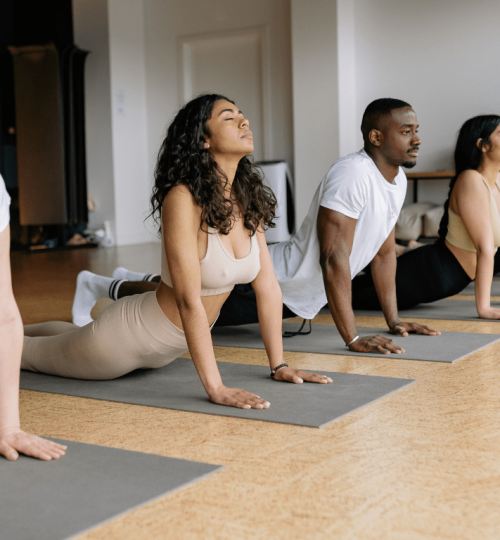 Doing Yoga